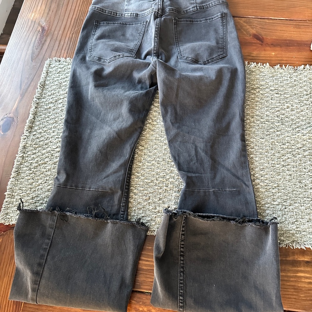 Free People Charcoal Flare Jeans
